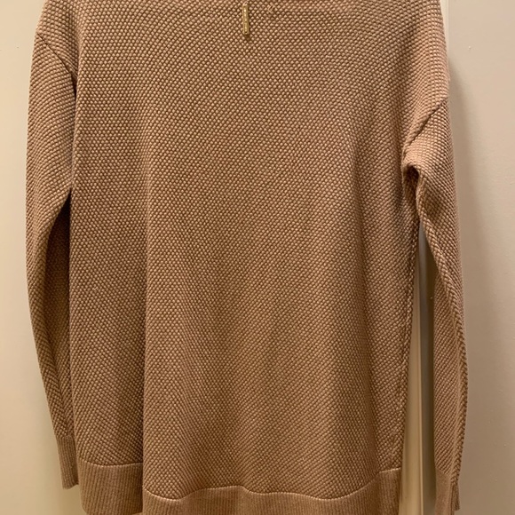 SALE! 3 for $15 MICHAEL Michael Kors sparkly gold sweater - Picture 3 of 5